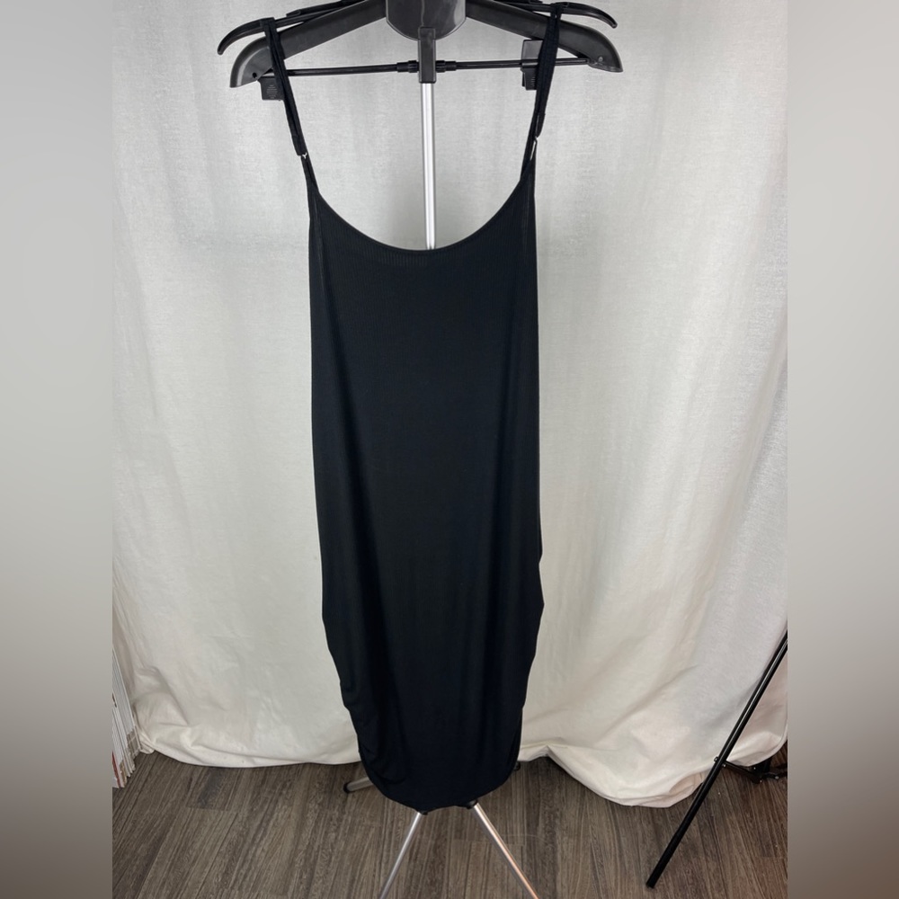 BP Ruched Cami Black Minidress Size 2X NWT - Picture 6 of 12